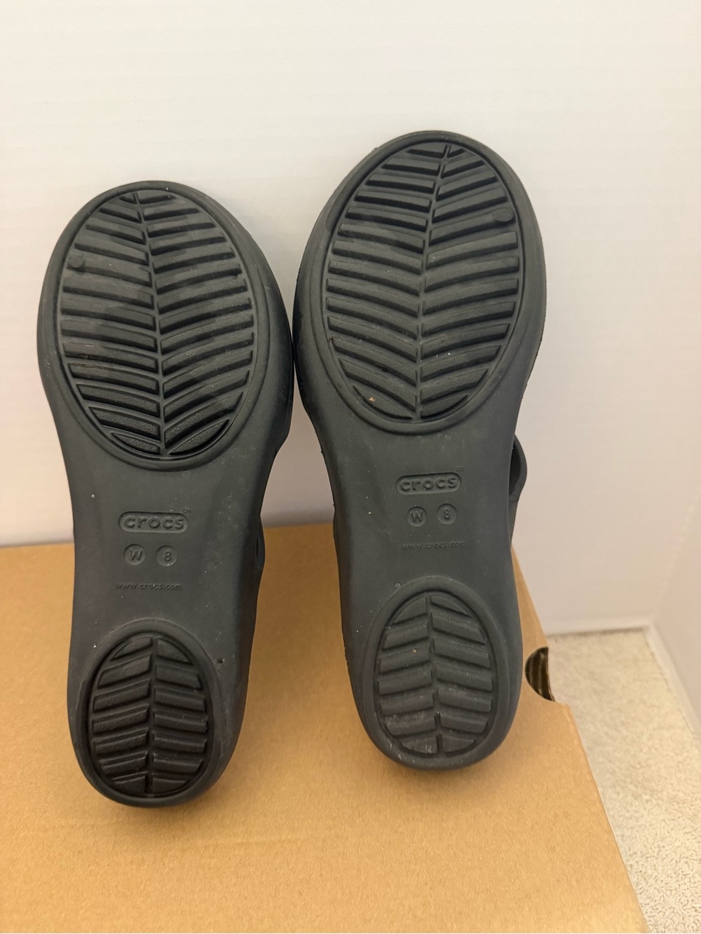 Black Croslite Slip-On Sandals - Picture 4 of 4
